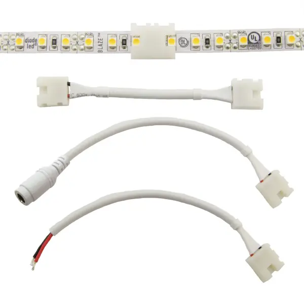 CLICKTIGHT Bending Extension: AV/BL/FV - White, 12 in., Diode Window, 2464 Wire Finish: White Width: 12.00" Height: 0.20" Length: 0.50" Weight: 0.03 lb Manufacturer Warranty: 2 Years