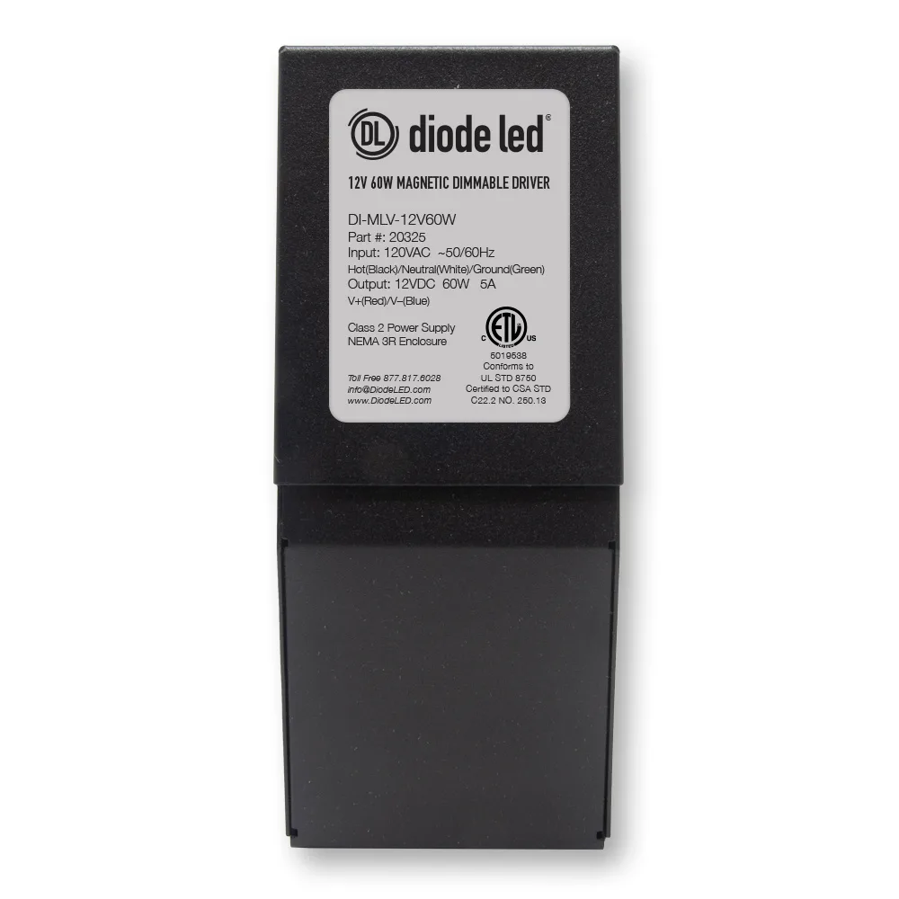 Diode LED Magnetic Low Voltage Dimmable Driver 24V 96W
