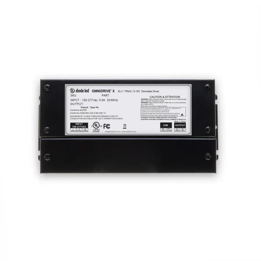 OMNIDRIVE X 12V 100W LED Dimmable Driver