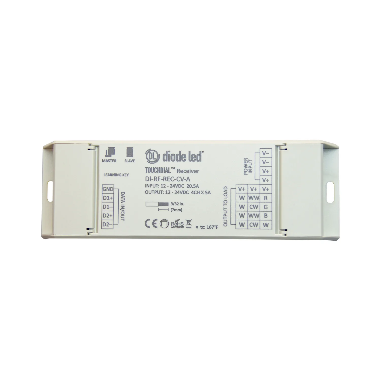 Touchdial WiFi Color Control System - Receiver