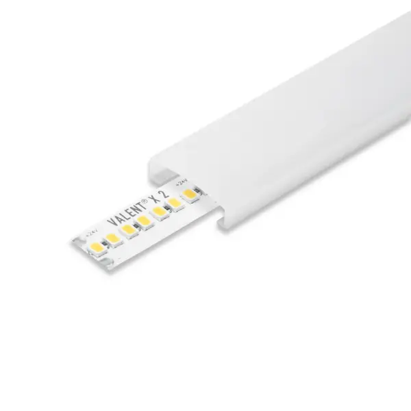 Essential accessory for achieving professional-grade tape light installations. The frosted diffuser eliminates LED hot spots and creates smooth, continuous illumination. Designed for 14mm tape light systems with easy snap-on installation.