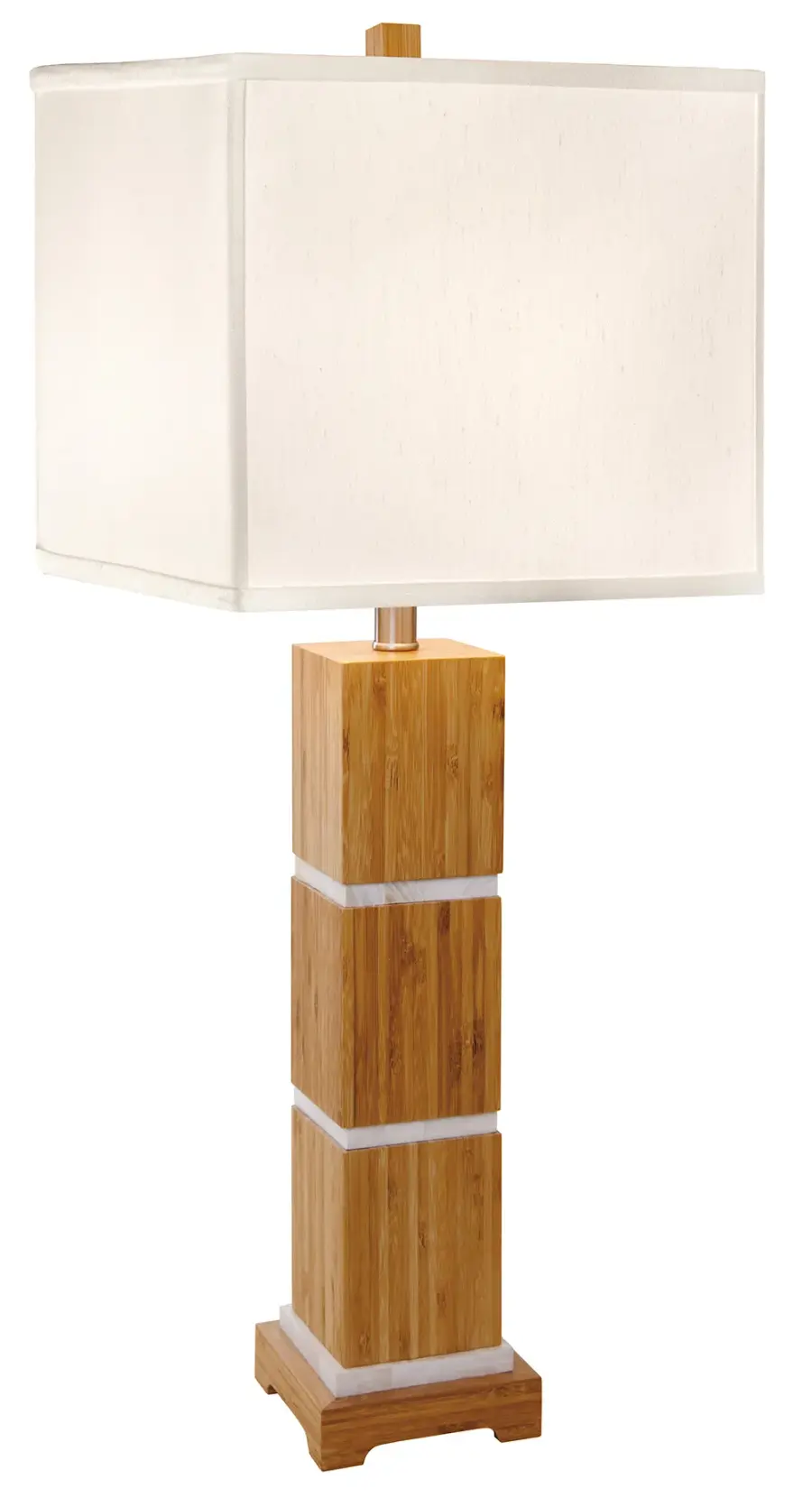 Tahiti Square Shade Table Lamp