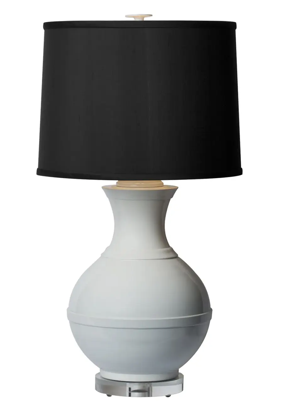 Bold Contemporary Table Lamp with Striking Contrast