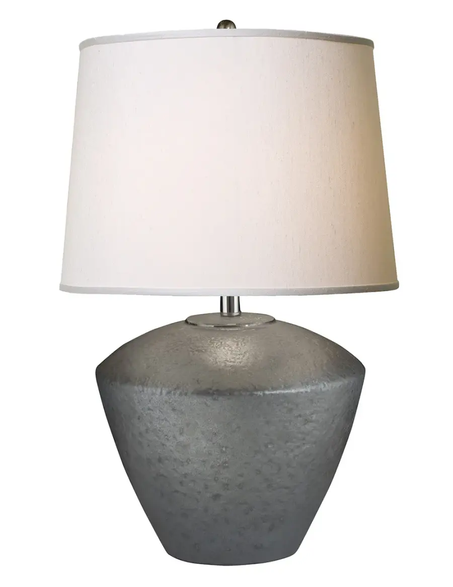 Electra Grey Ceramic Table Lamp