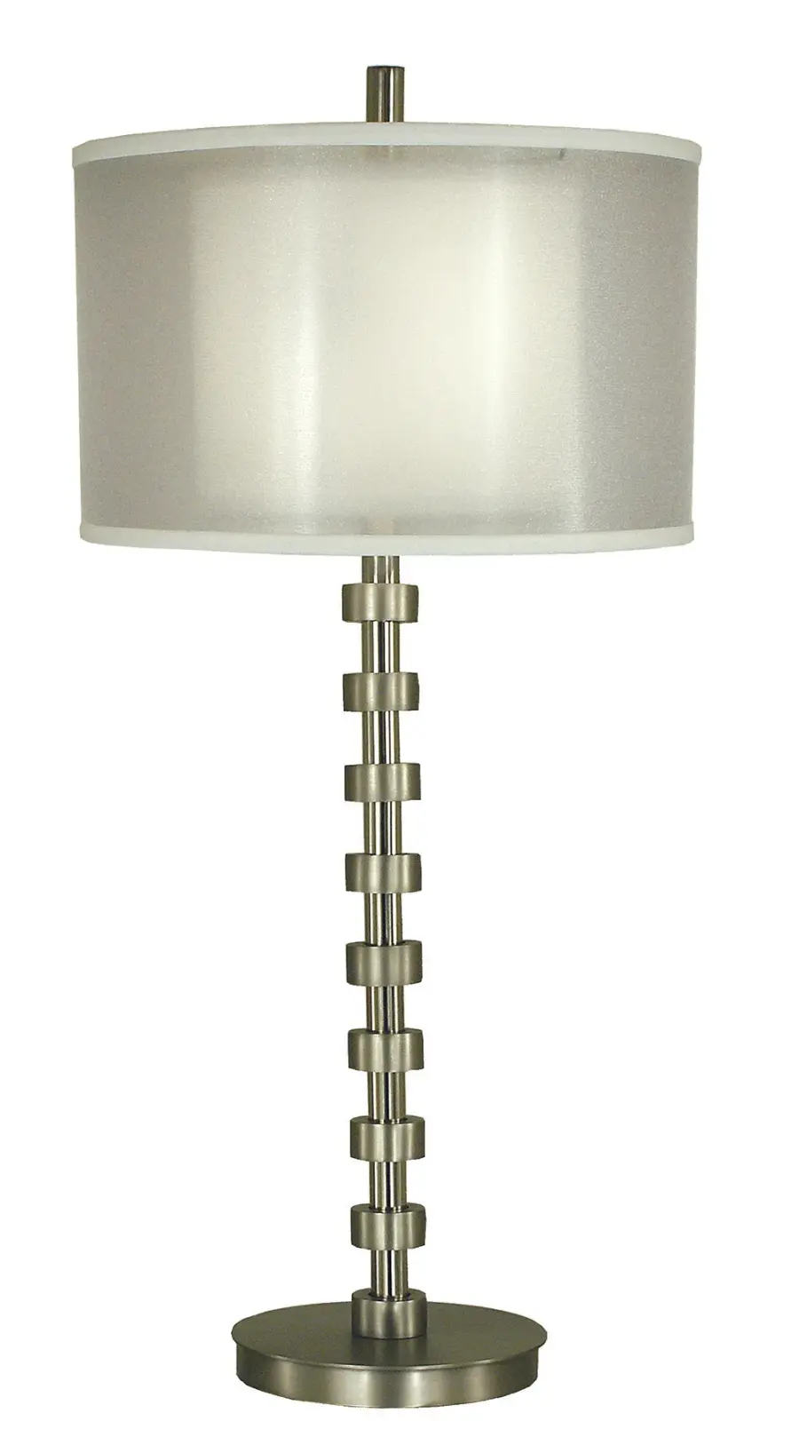 Eclipse Brushed Nickel Table Lamp