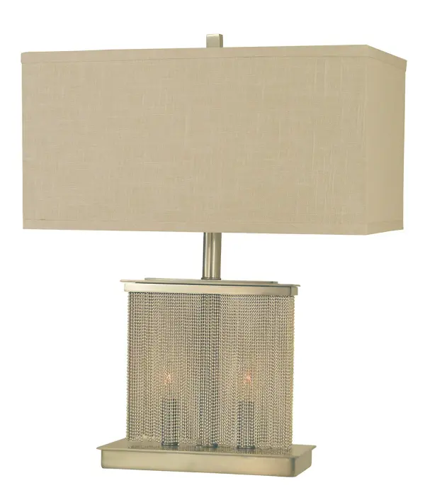 Gymnopedie Brushed Nickel Table Lamp