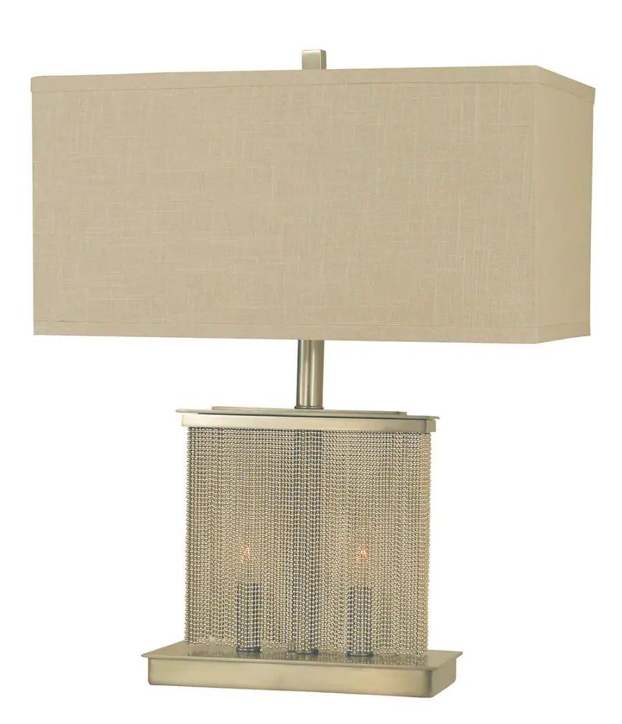 Gymnopedie Brushed Nickel Table Lamp