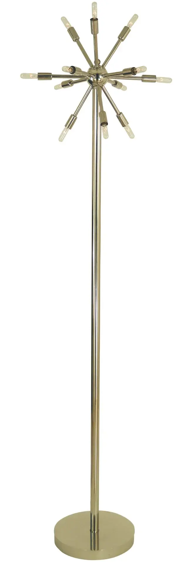 Statement Chandelier-Style Floor Lamp with Multi-Light Design