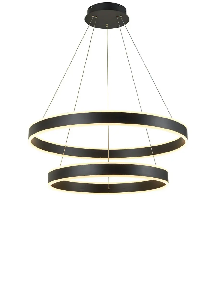 Emeri Black Foyer Chandelier