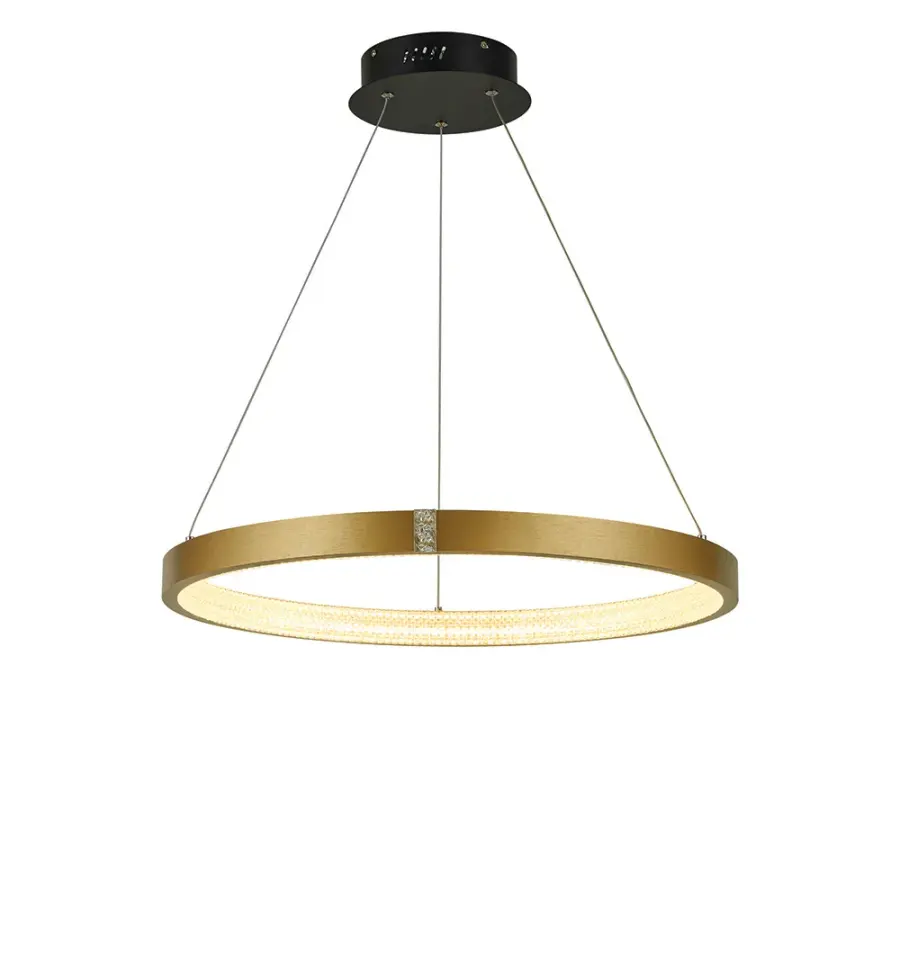 Kinsley Brushed Gold Dining Chandelier