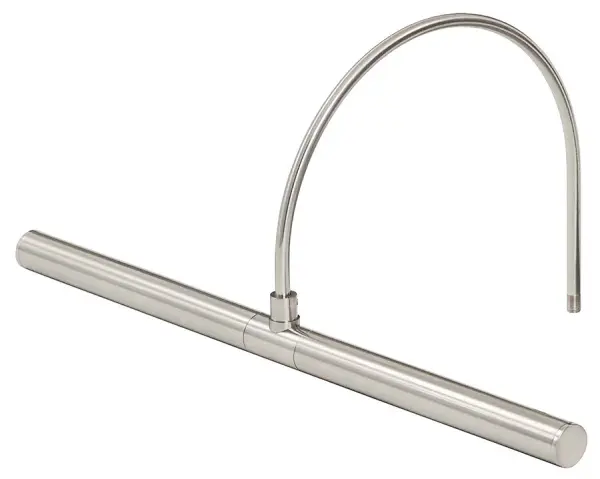 The Advent Profile LED Picture Light delivers museum-quality illumination for artwork and photographs with energy-efficient LED technology. Its low-profile design and satin nickel finish complement any décor style.