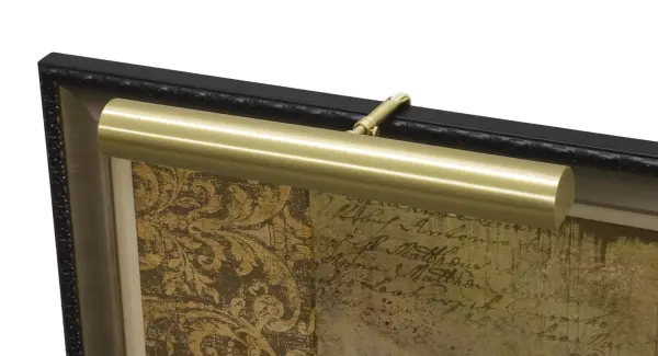 16" Satin Brass Picture Light