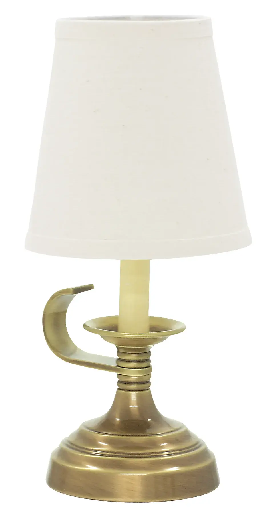 Coach Antique Brass Accent Mini Table Lamp
