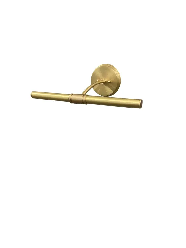 The Chelsea 16" picture light combines traditional styling with practical direct-wire installation. Its satin brass finish and 16-inch width make it ideal for medium-sized artwork and mirrors in residential and hospitality settings.