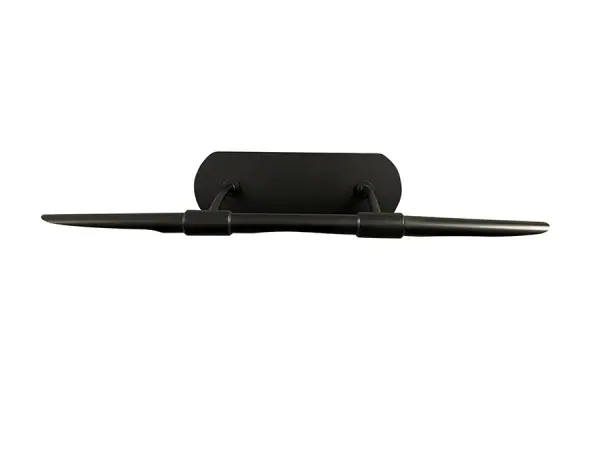 The Harper LED Picture Light combines sleek black metal construction with integrated LED technology to beautifully illuminate artwork and photographs. Direct wire installation provides a clean, professional look.
