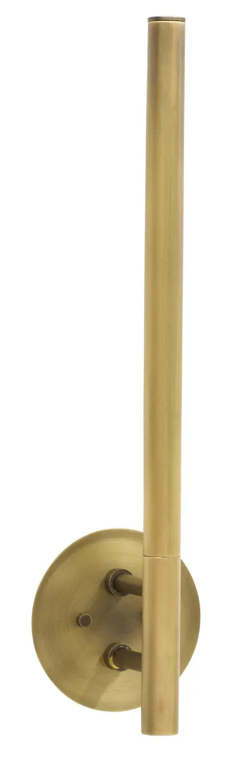 19" LED Slim-Line Wall Sconce in Antique Brass