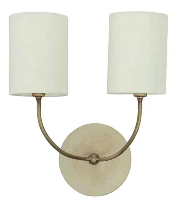 Scatchard Stoneware Double Wall Swing Lamp