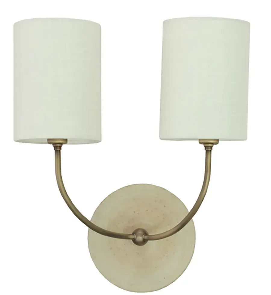 Scatchard Stoneware Double Wall Swing Lamp