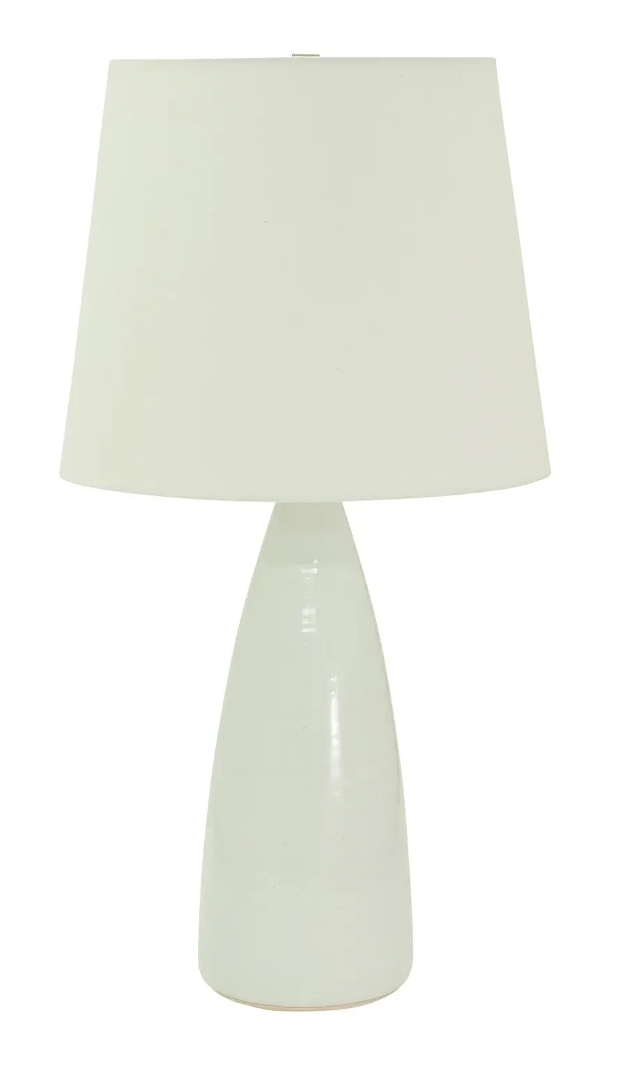 Scatchard Stoneware Table Lamp in White Gloss
