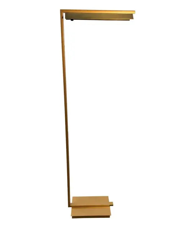 The Jay LED Floor Lamp combines classic styling with modern LED technology. Its Heritage Gold finish with Antique Brass accents adds warmth to any space, while the integrated 3000K LED provides excellent color rendering and energy efficiency.