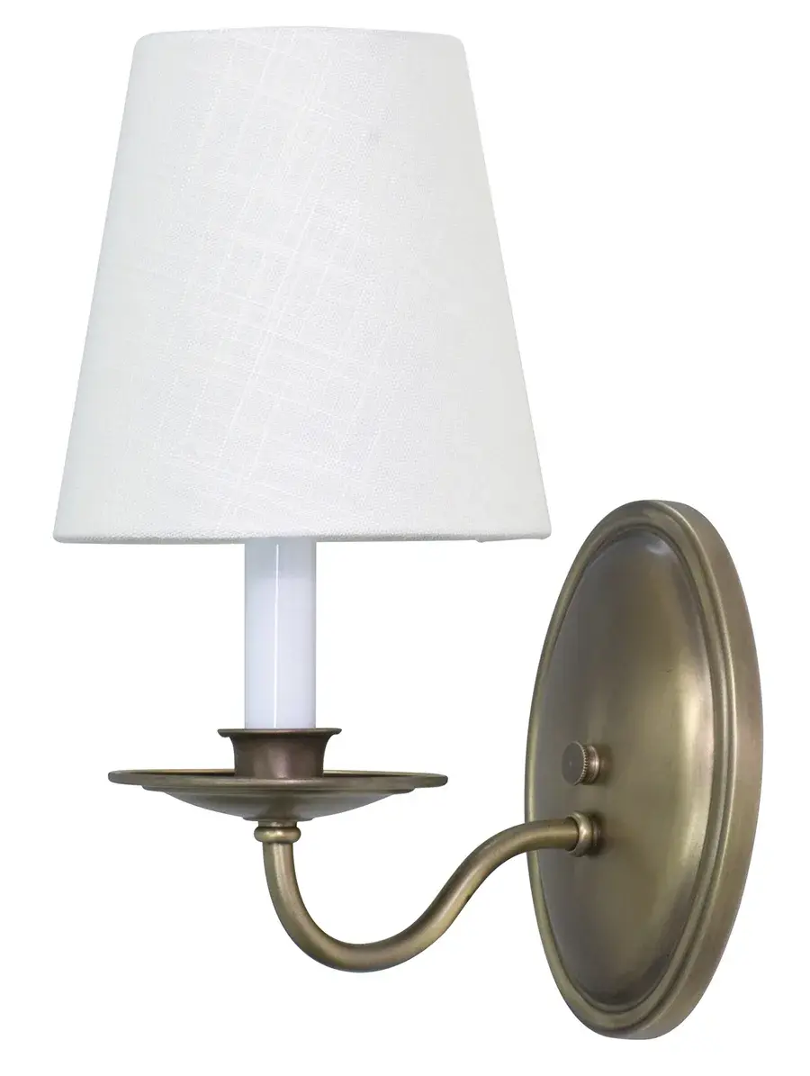 Lake Shore Wall Sconce in Antique Brass