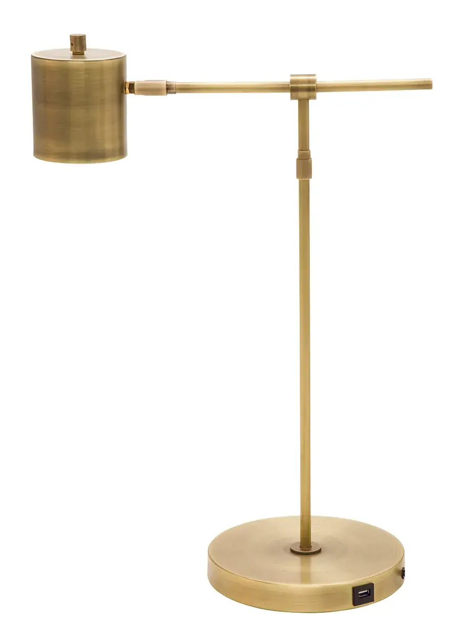Morris Adjustable LED Table Lamp with USB Port
