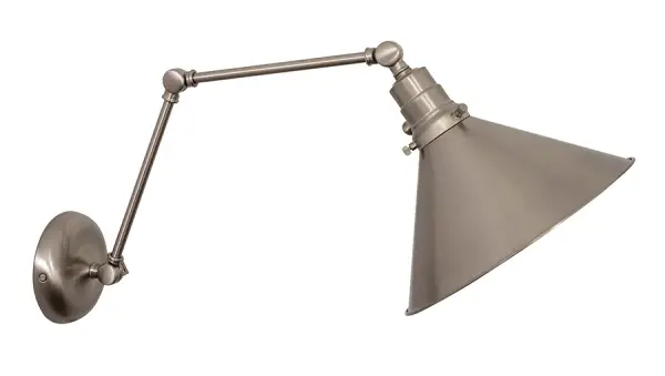 Otis Double Arm Adjustable Wall Sconce