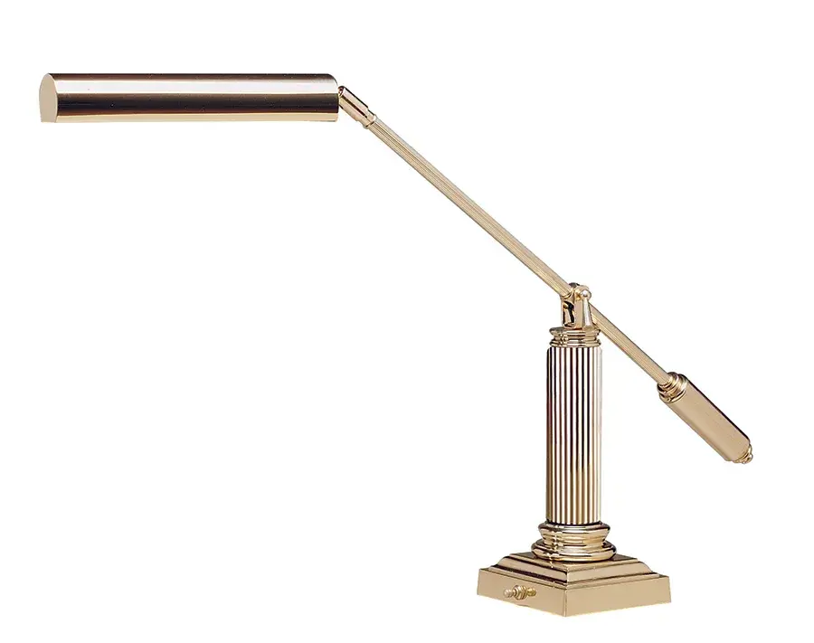 Counter Balance Fluorescent Piano and Desk Lamp