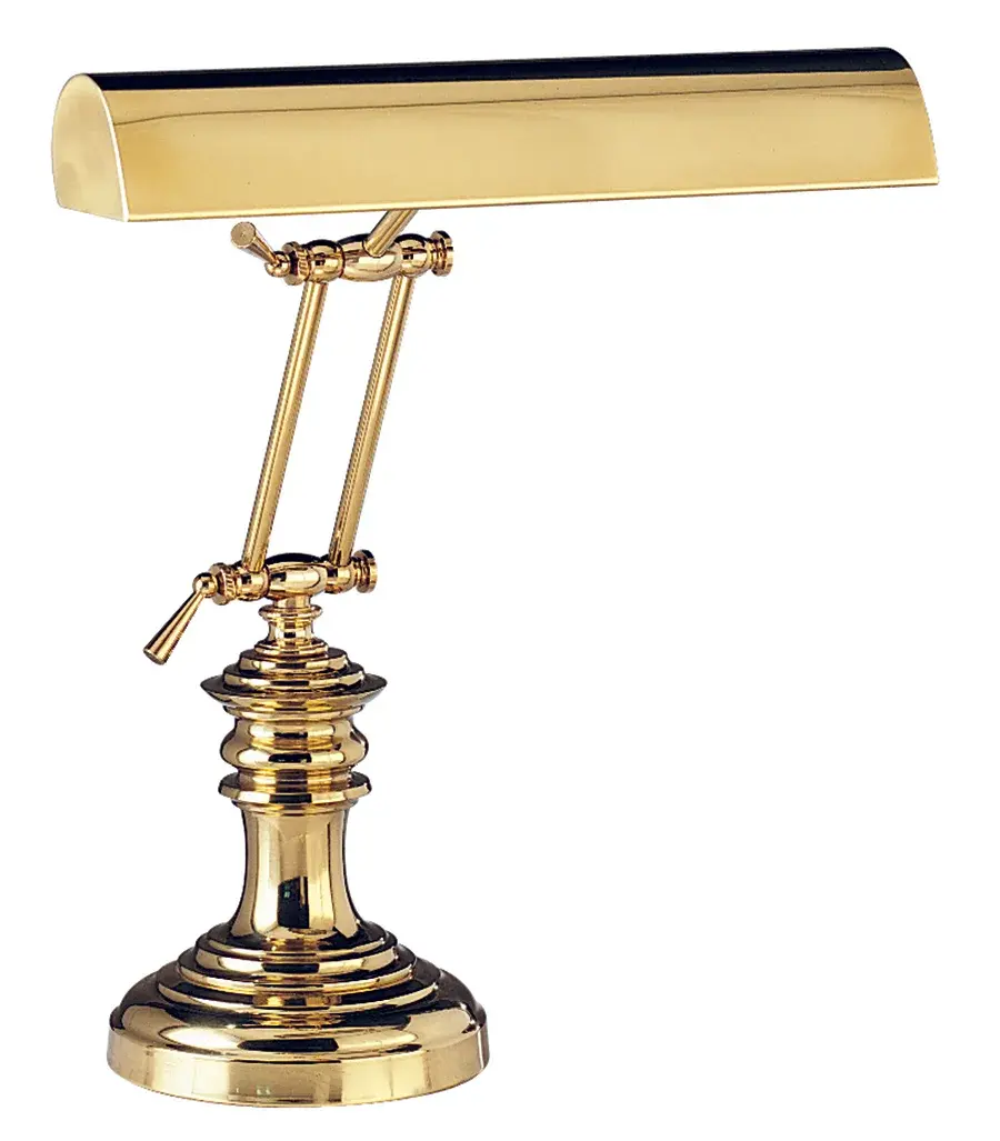 Piano and Desk Lamp 14" Polished Brass