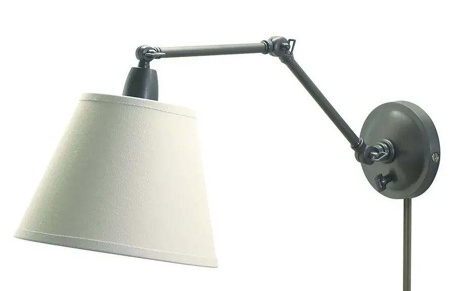 Library Adjustable Wall Swing Lamp 20"