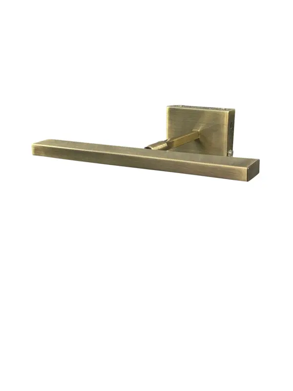 The Advent LED Picture Light combines classic antique brass styling with modern rechargeable technology. Perfect for illuminating artwork without visible cords, featuring warm 2700K LED lighting and convenient remote control operation.