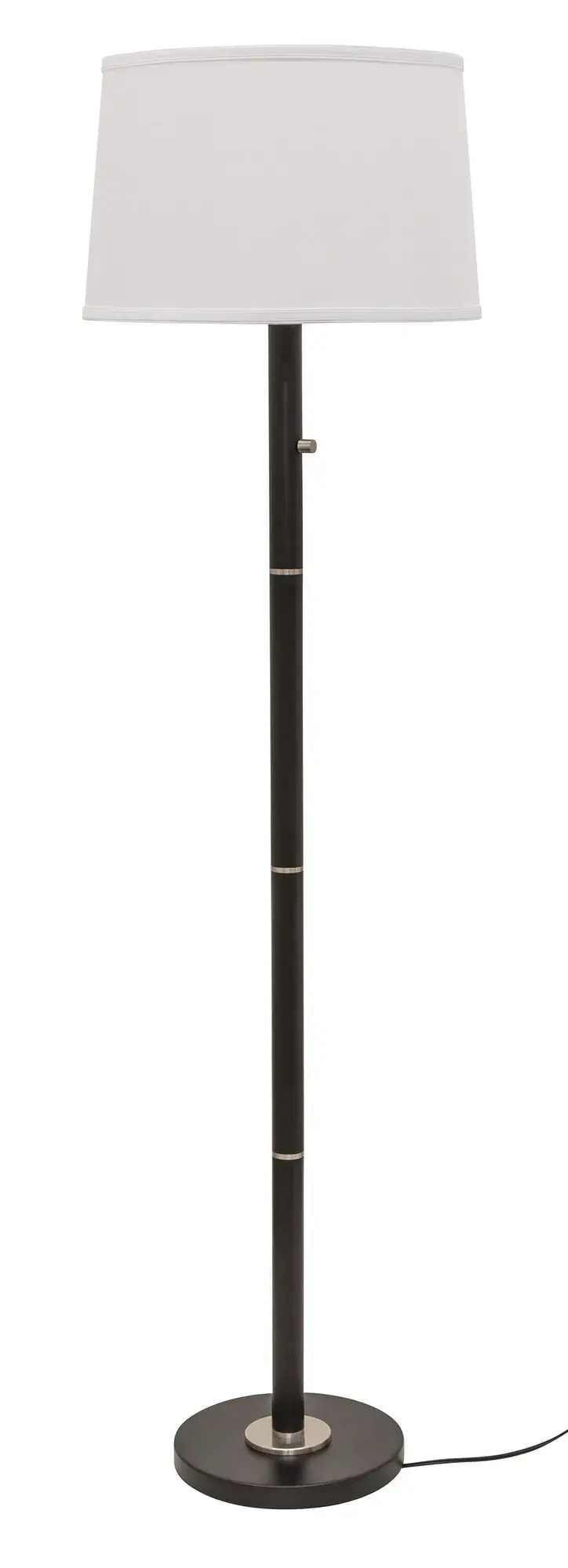 Rupert Three-Way Floor Lamp in Black