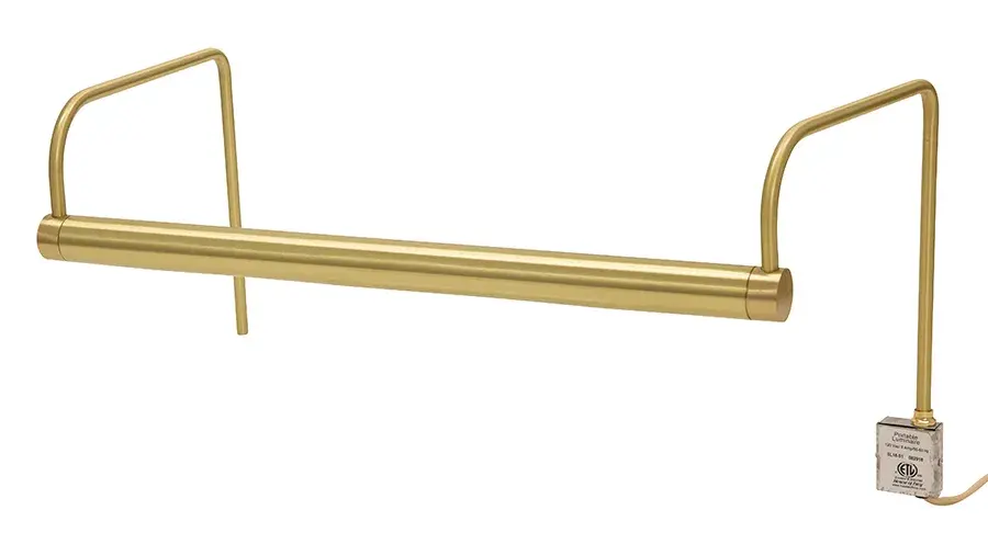 Slim-Line 16" Picture Light in Satin Brass