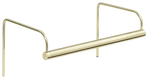 Slim-Line 16" Picture Light in Polished Brass