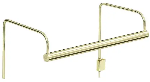 84" Polished Brass Picture Light - 16 Light
