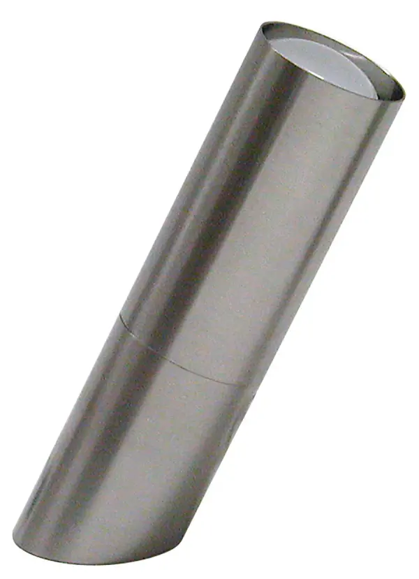 The Advent Portable Spot Light delivers focused task and accent lighting in a compact 6.5-inch design. Its angled mini-can shade and satin nickel finish provide contemporary style with practical functionality.