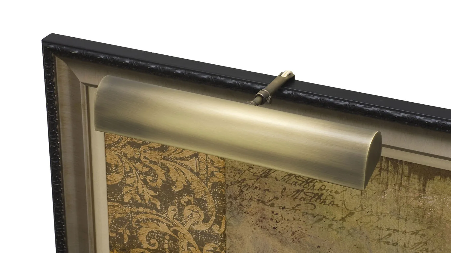 Traditional 14" Picture Light in Antique Brass