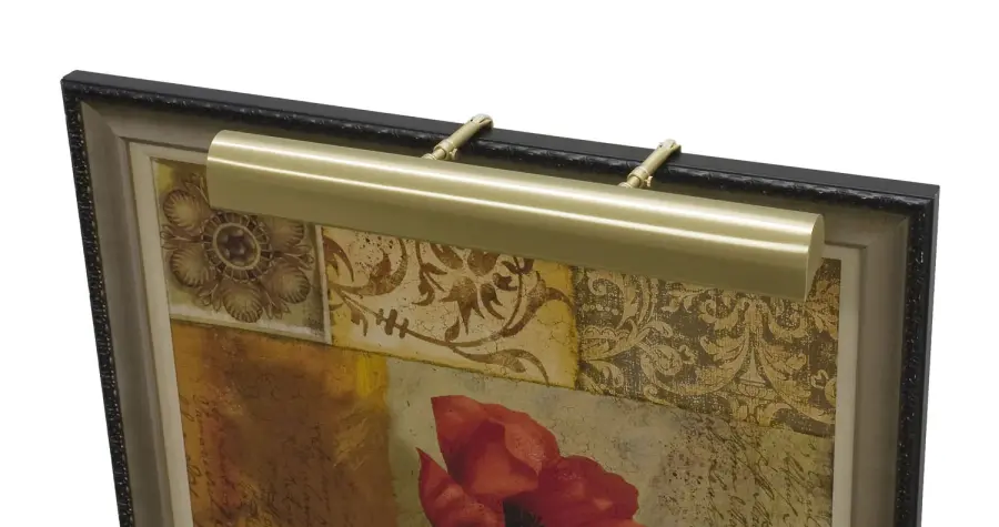 Traditional 21" Picture Light in Satin Brass