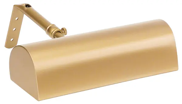 This 8-inch traditional picture light offers focused illumination for artwork and wall displays. The gold finish adds warmth and elegance, while the plug-in design provides easy installation without hardwiring.