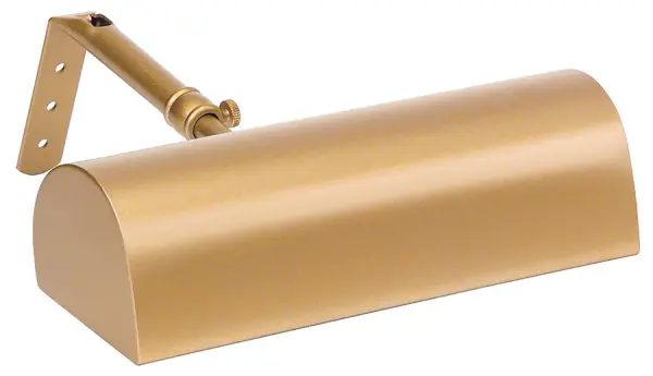 This classic 8-inch picture light combines traditional styling with practical functionality. The gold finish adds warmth while the adjustable arm allows precise artwork illumination. Ideal for highlighting paintings, prints, and photographs.