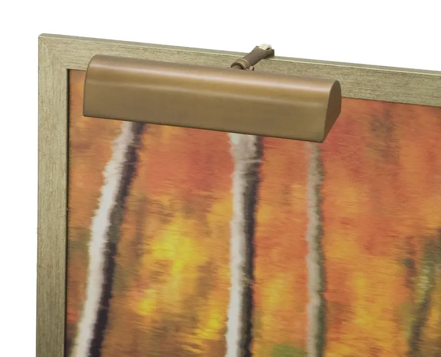 9" Weathered Brass Picture Light