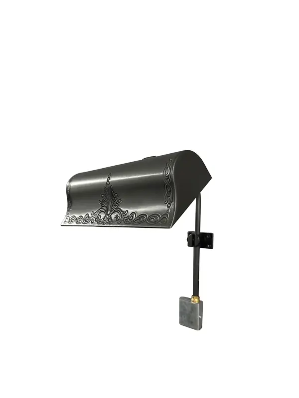 The Olivia picture light combines traditional styling with practical functionality. Its 8-inch width makes it ideal for small to medium artwork, while the hi-lo switch provides flexible lighting control.