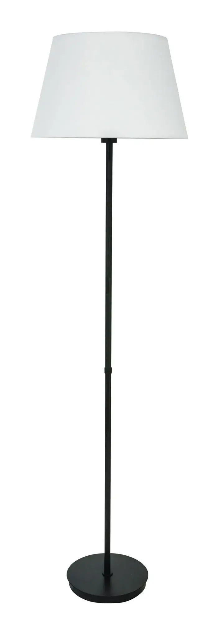 Vernon 3-Light Floor Lamp in Black
