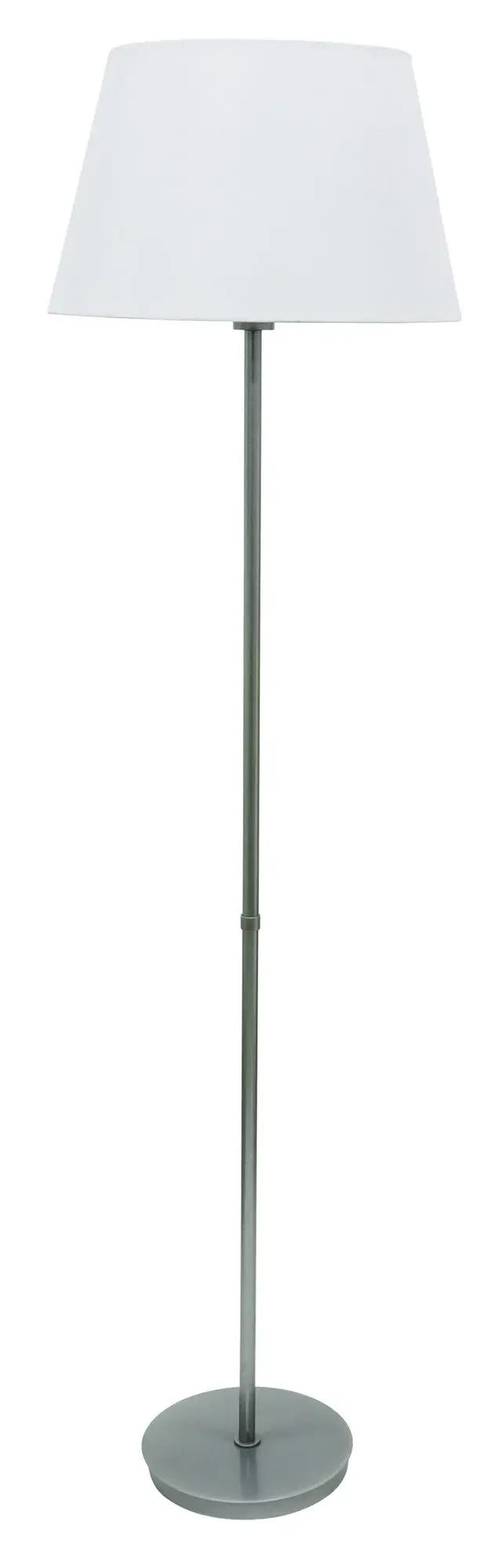 Vernon 3-Light Floor Lamp in Platinum Gray