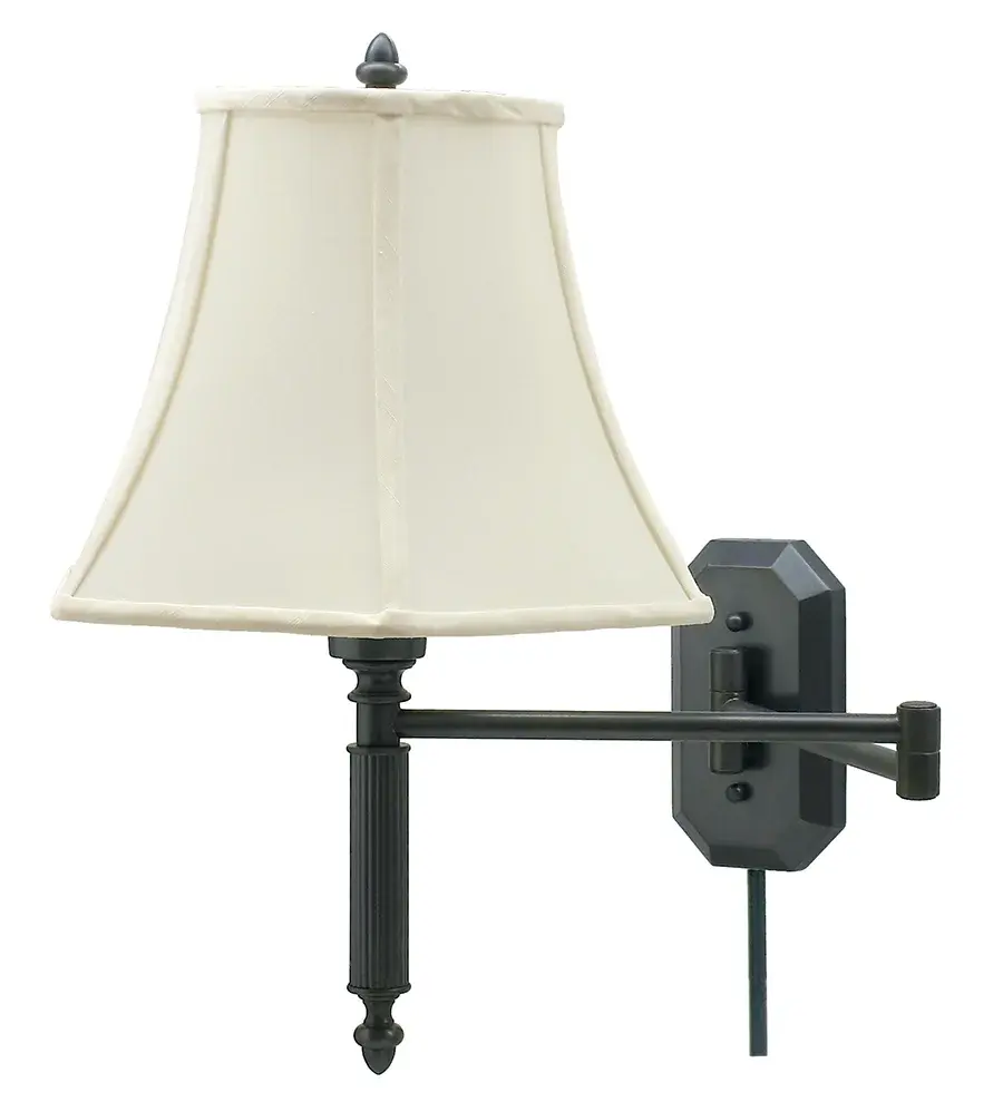 Swing Arm Wall Lamp in Oil Rubbed Bronze