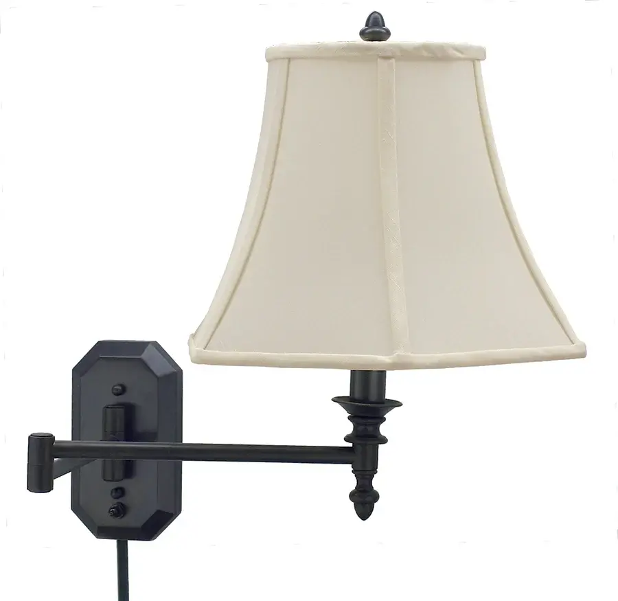 Swing Arm Wall Lamp in Oil Rubbed Bronze