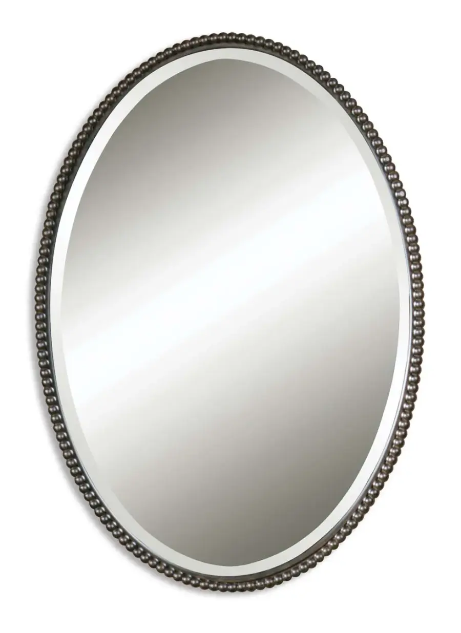 Sherise Oval Mirror in Oil Rubbed Bronze