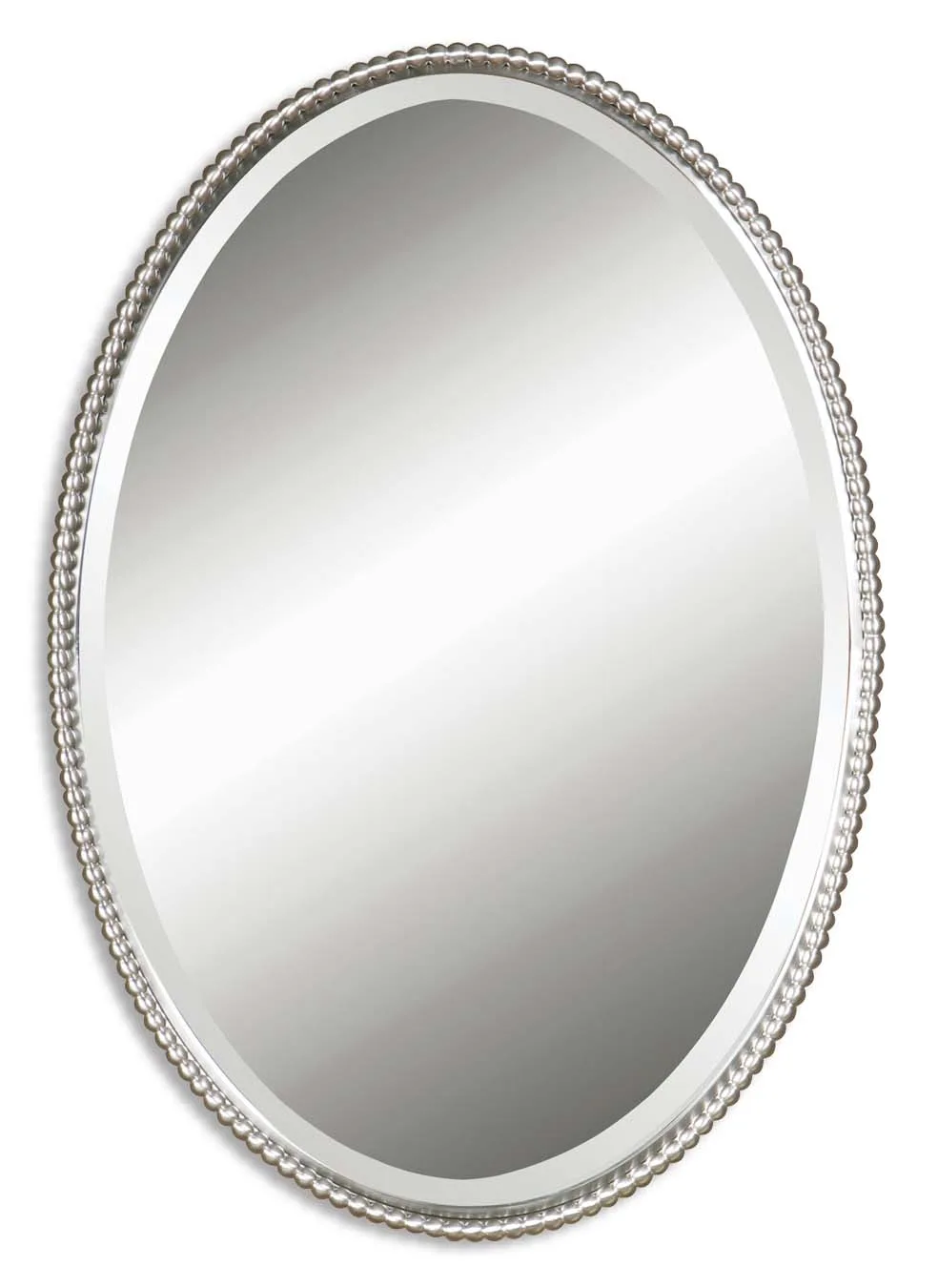 Sherise Mirror in Brushed Nickel
