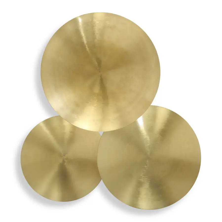 Uttermost Cymbalic Wall Art in Brass