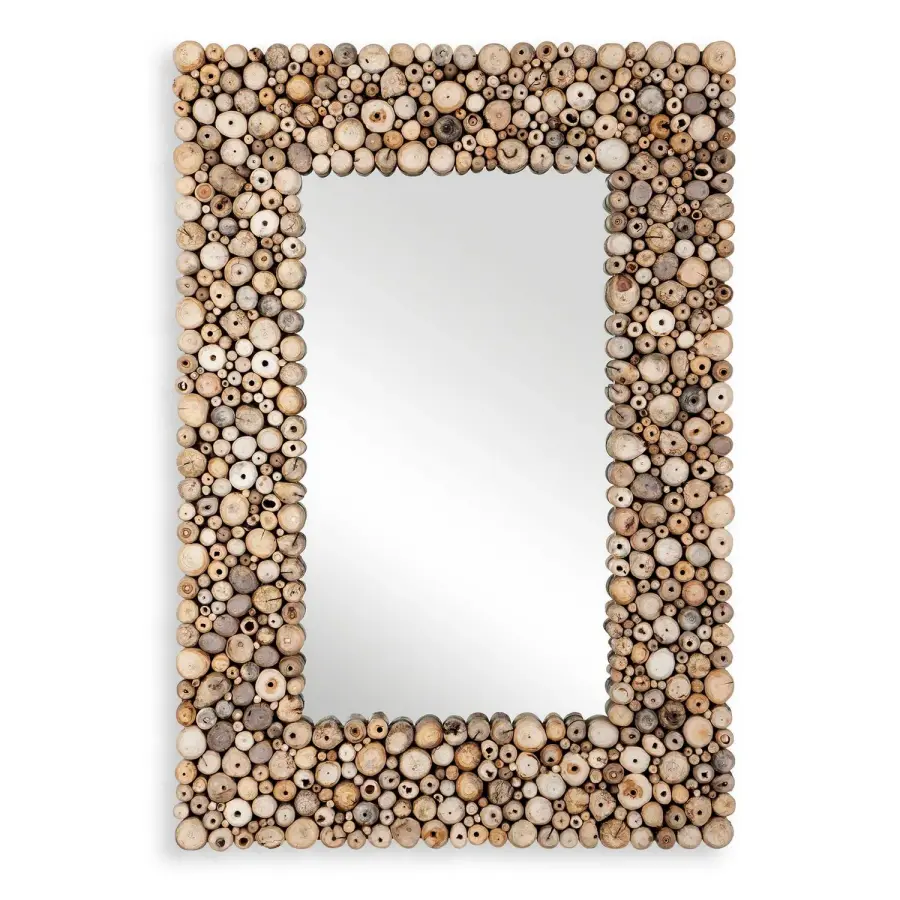 Timberwood Mirror in Brown